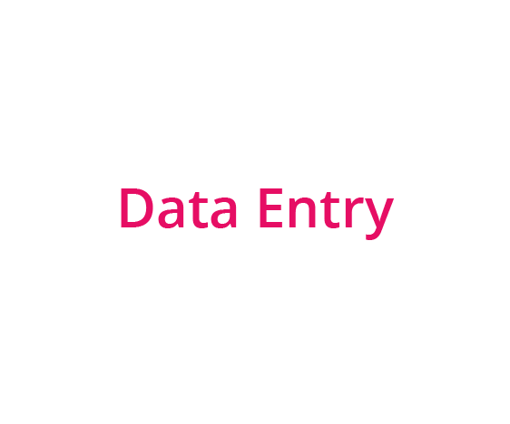 Data entry